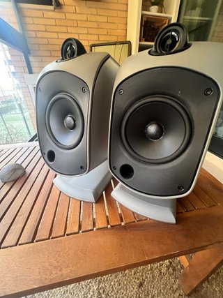 Altavoces Bowers & Wilkins Gris/Plata