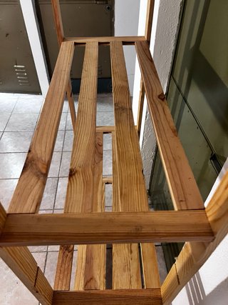 Estantería de madera 5 baldas