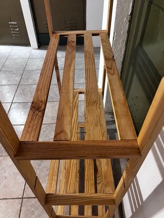 Estantería de madera 5 baldas