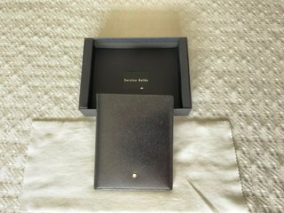 Cartera Montblanc Meisterstuck 5cc Negra