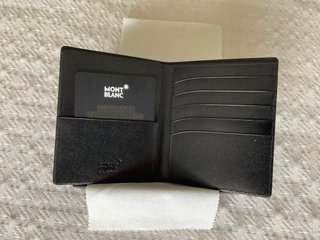 Cartera Montblanc Meisterstuck 5cc Negra