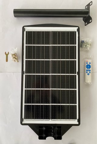 Farola Solar Exterior 1500W 2400Lm ¡NUEVA!