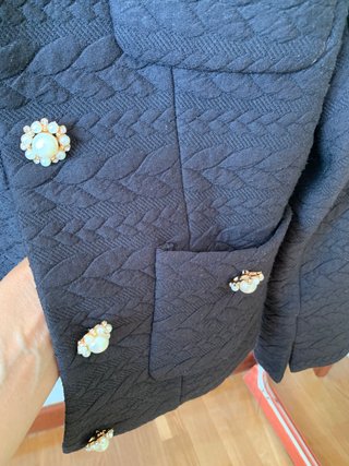 TERIA YABAR Chaqueta Negra Mujer