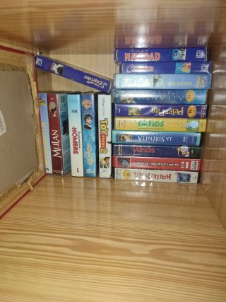 Elige por separado o junto VHS Disney