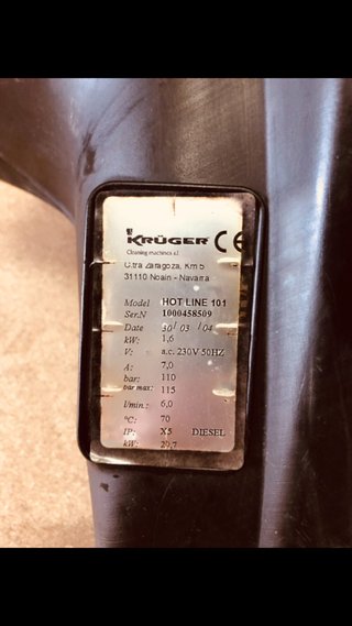 Hidrolimpiadora Karcher HOT LINE 101