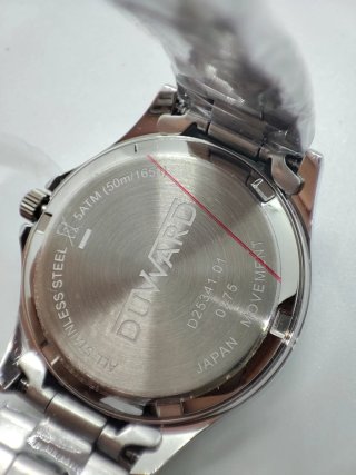 Reloj Duward Elegance Mujer Plata y Blanco