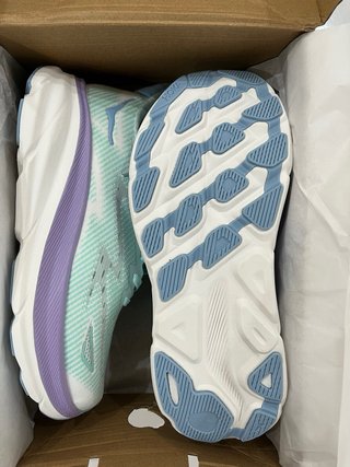 Hoka Clifton 9 Morado/Verde Azulado