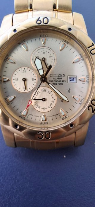 CITIZEN CRONÓGRAFO ALARMA WR100