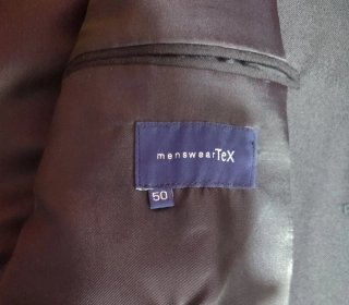 Traje de hombre azul