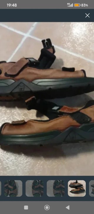 Chanclas Piel Hombre Mephisto Talla 42/43