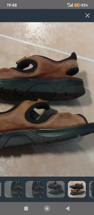 Chanclas Piel Hombre Mephisto Talla 42/43