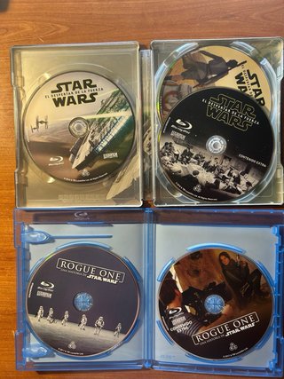 Pack Películas Star Wars Blu-ray
