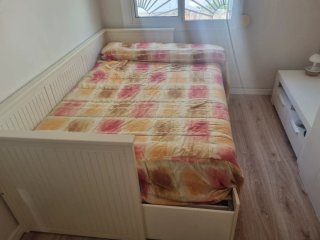 Habitación juvenil completa blanca
