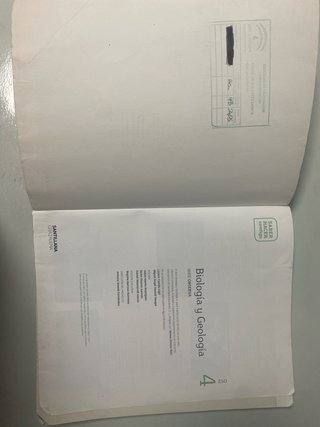 Libro Biología y Geología 4º ESO
