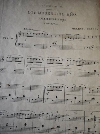 Lote Partituras Musicales Antiguas