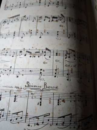 Lote Partituras Musicales Antiguas