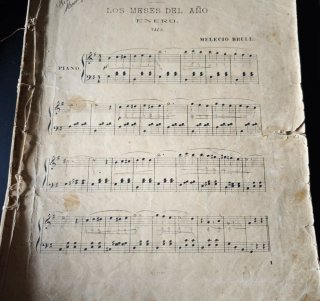 Lote Partituras Musicales Antiguas