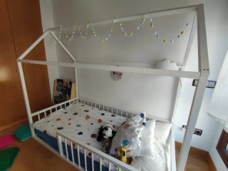 Cama Montessori Casita Blanca