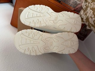 Zapatillas Fila Blancas y Turquesa Talla 39