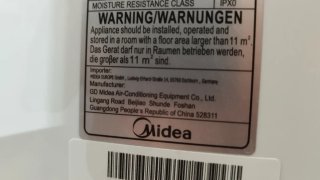 Aire Acondicionado Portátil Midea 3000F