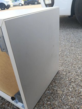 Mueble cubo Ikea Valje blanco con puerta