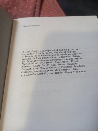 Libro de edición 1984.Prologo de Gabriel García Ma