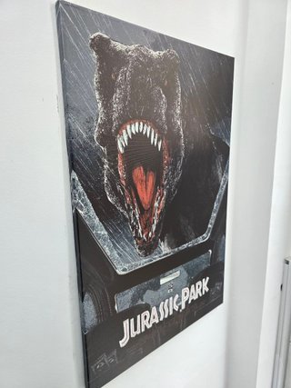 Quadro Jurassic Park 40x60 Cm