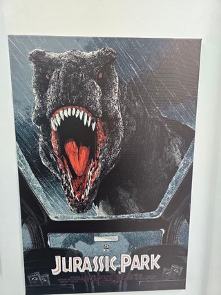 Quadro Jurassic Park 40x60 Cm