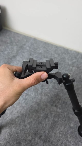 Bípode de carbono para rifle