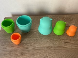Figuras Encajables Silicona Colores