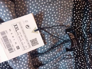 Pantalón Zara Estampado Lunares