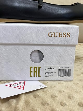 Ballerine Guess Vera Pelle Nere Tg 39