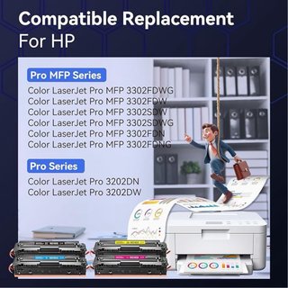 NUEVOS Pack 4 Tóner iNKNi HP 219X Con Chip