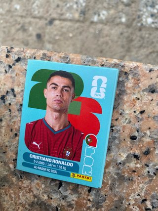 Cromo Cristiano Ronaldo Mundial 2026 FIFA