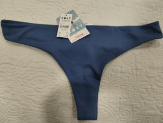 Bikini Roxy Azul Triángulo Mujer