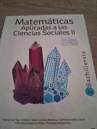 Matemáticas Aplicadas a las Ciencias Sociales I...