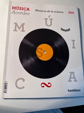Libro Música 3º ESO Historia de la Música