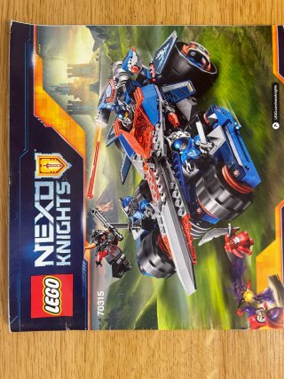 LEGO Nexo Knights 70315 - Espada tronadora de Clay