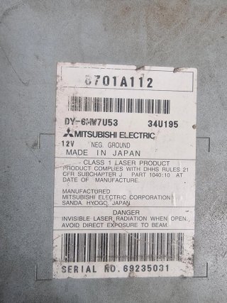 Radio CD Mitsubishi Montero 3.2 DID
