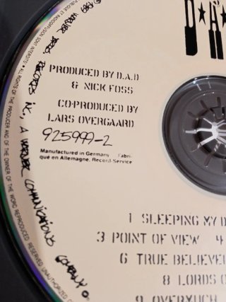 D.A.D. - No Fuel Left For The Pilgrims CD