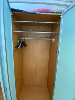 Armario 4 puertas + zapatero espejo