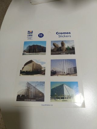 Cromos Exposición Universal Sevilla 92