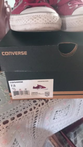 Bambas Converse Talla 41 Rojas