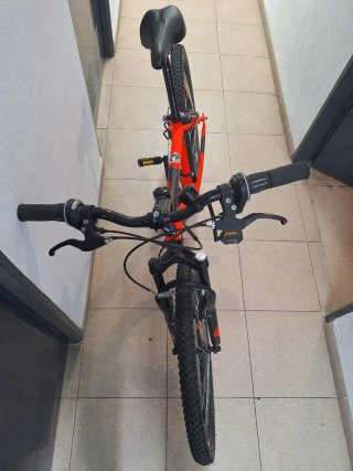 Bicicleta Montaña Infantil Naranja