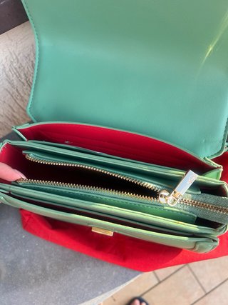 Borsa Carpisa Cerasella Menta Manico Bamboo