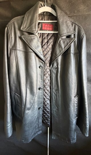 Chaqueta Cuero Selected Talla M