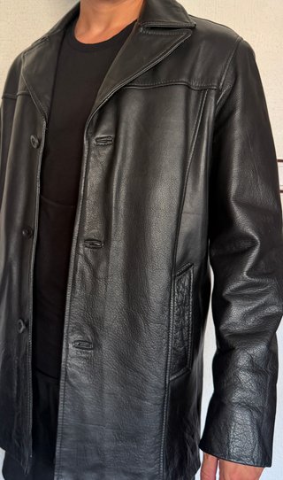Chaqueta Cuero Selected Talla M
