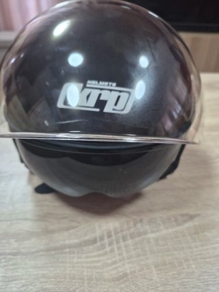 Casco Jet Negro KRP