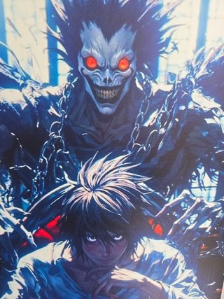 Quadro Death Note 40x60 Cm