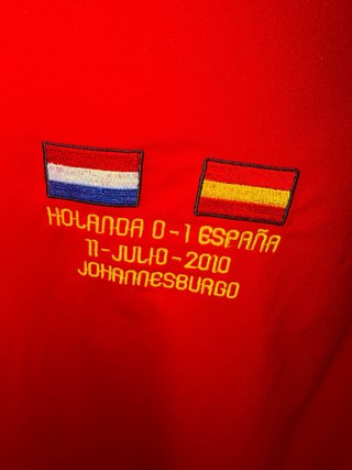 Camiseta España Campeones del Mundo 2010 Adidas M